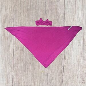 Posh Peanut Swaddle and Bow Set